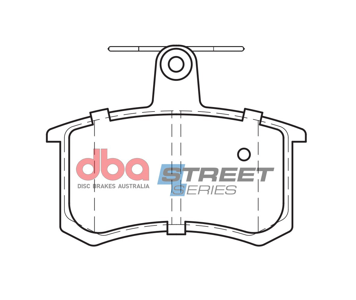 Placute Frana DBA Street Series Ceramic Spate DB222SS