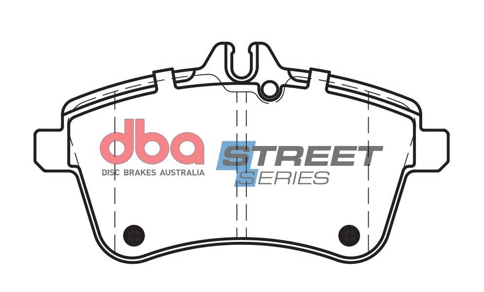 Placute Frana DBA Street Series Ceramic Fata Mercedes-Benz A-Class / Mercedes-Benz B-Class DB2233SS