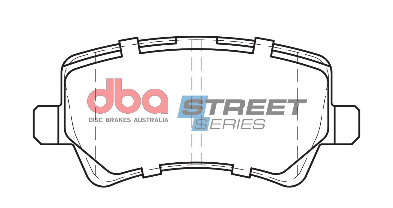 Placute Frana DBA Street Series Semi metallic Spate Ford/Land Rover/Volvo DB2234SS