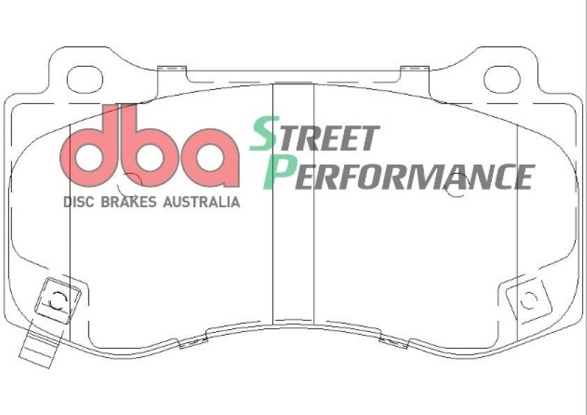 Placute Frana DBA Street Performance Fata Chrysler/Dodge/Jeep DB2259SP