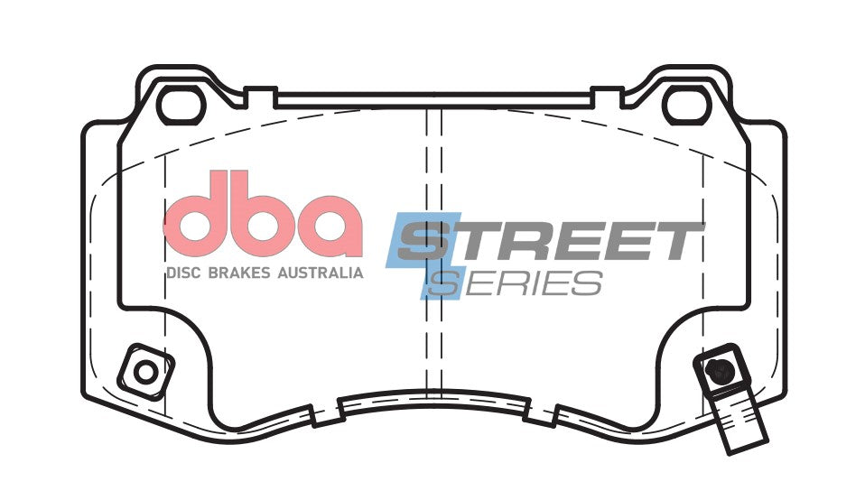 Placute Frana DBA Street Series Ceramic Fata Chrysler/Dodge/Jeep DB2259SS