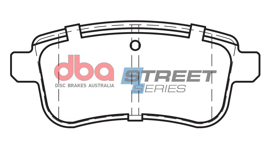 Placute Frana DBA Street Series Ceramic Spate Renault DB2277SS