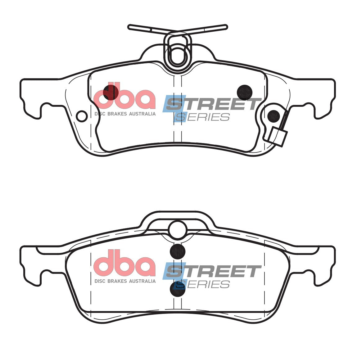 Placute Frana DBA Street Series Ceramic Spate Honda Civic DB2309SS