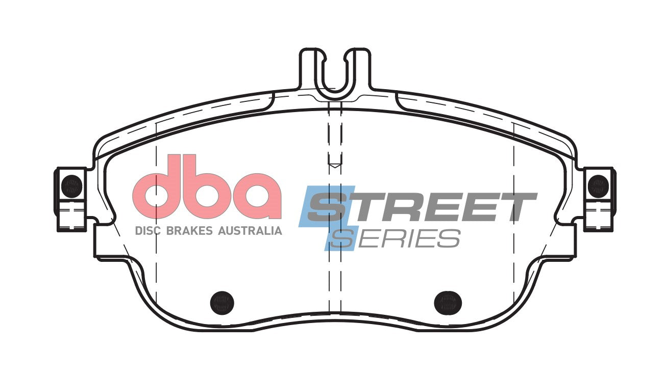 Placute Frana DBA Street Series Ceramic Fata Mercedes-Benz DB2315SS