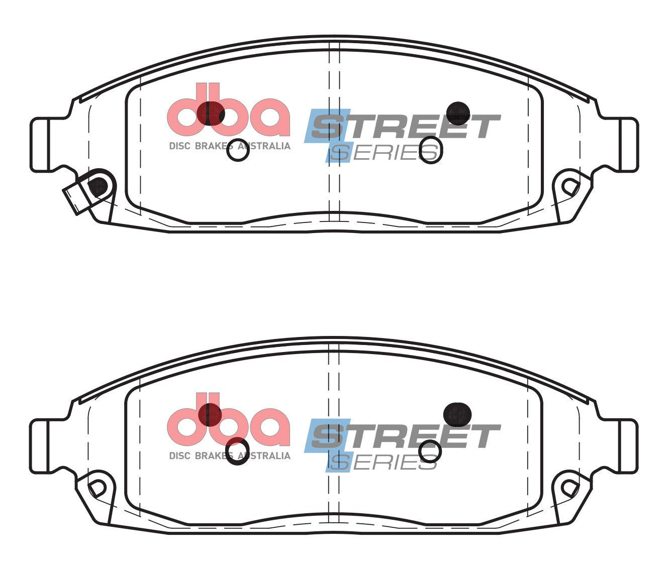 Placute Frana DBA Street Series Ceramic Fata Jeep Commander / Jeep Grand Cherokee DB2333SS