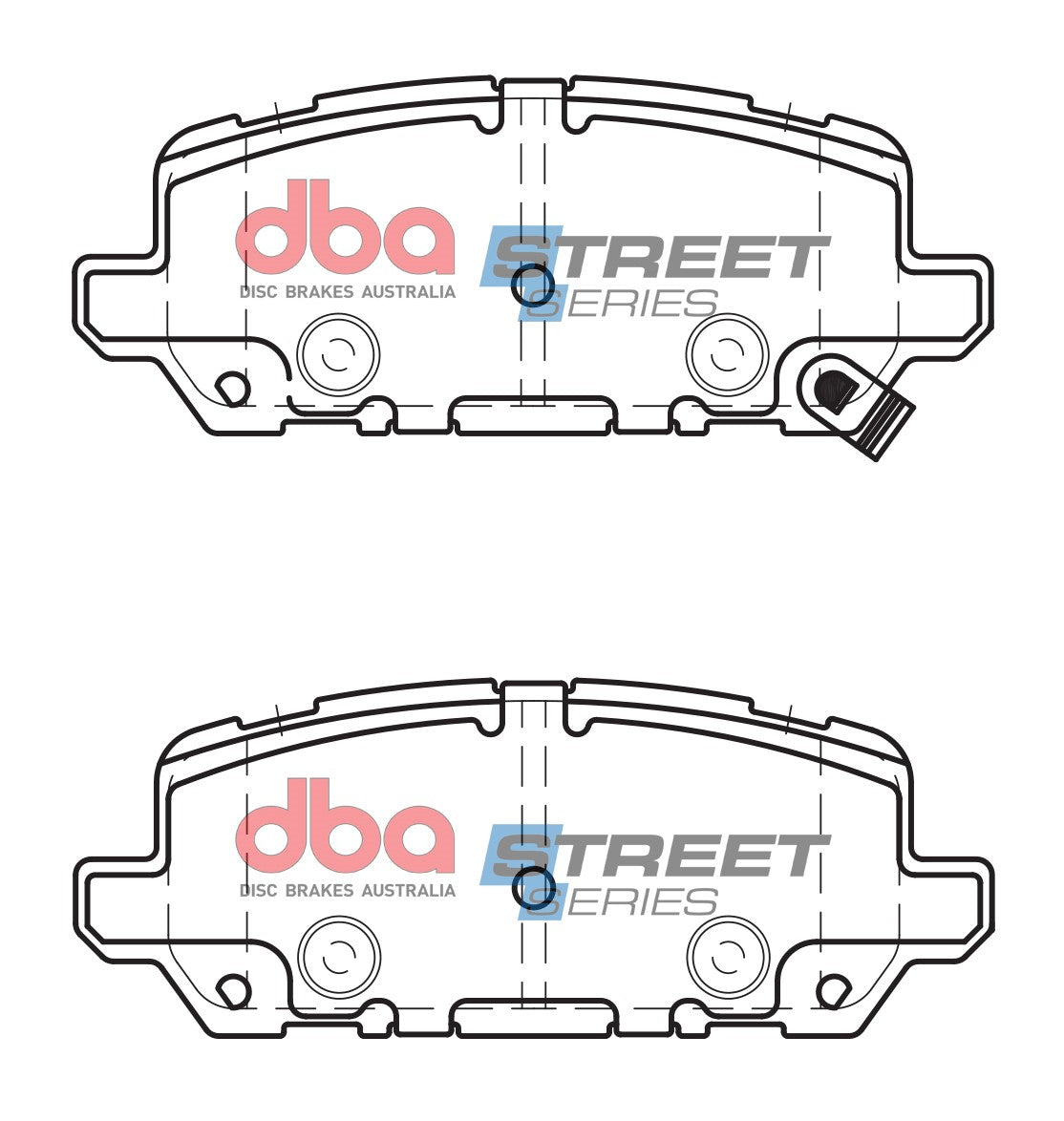 Placute Frana DBA Street Series Ceramic Spate Honda HR-V DB2355SS
