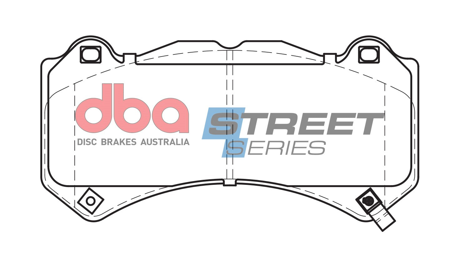 Placute Frana DBA Street Series Ceramic Fata Chevrolet/Dodge/Jeep DB2375SS