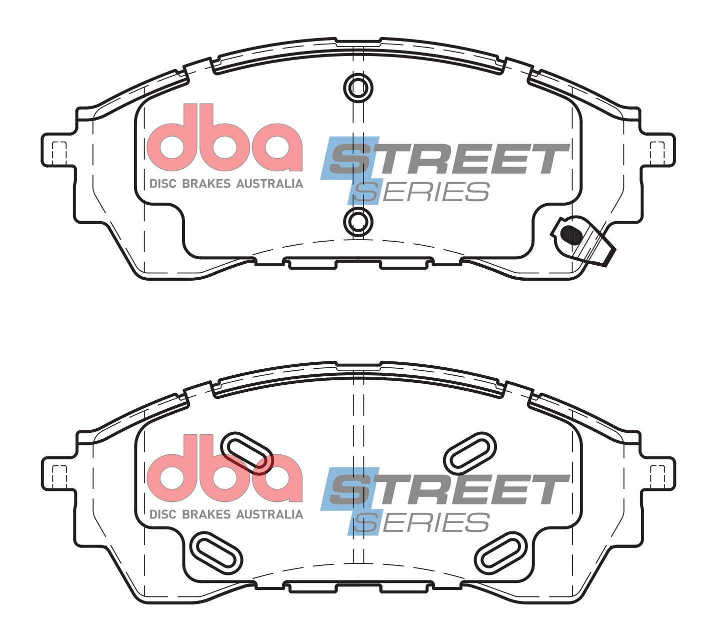 Placute Frana DBA Street Series Ceramic Fata Volkswagen Amarok DB2379SS