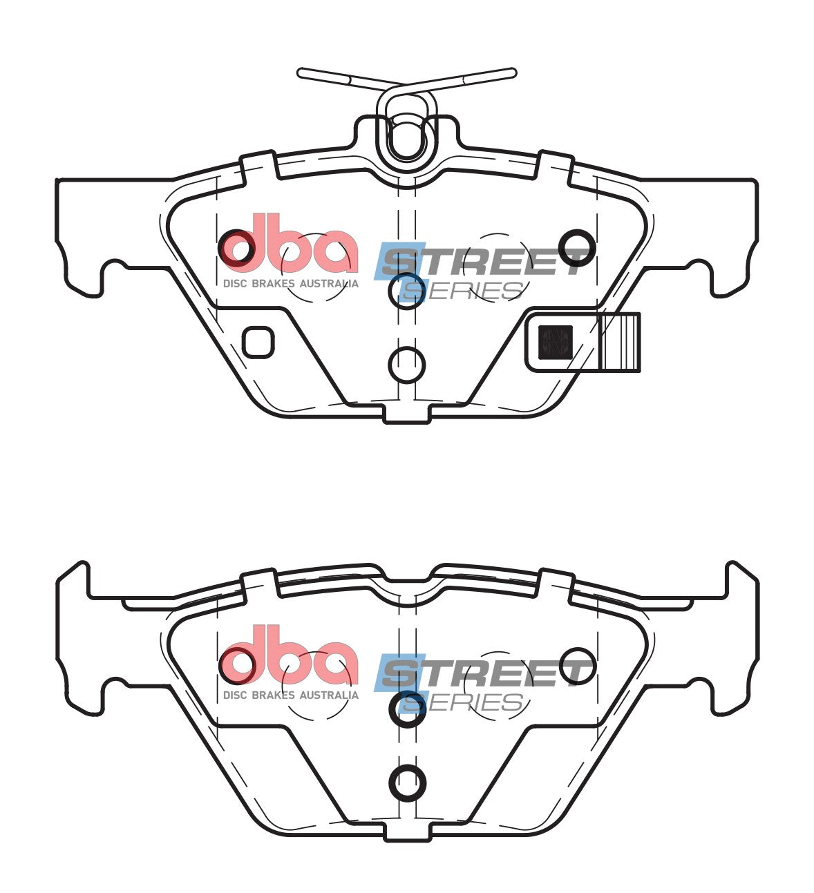 Placute Frana DBA Street Series Ceramic Spate Subaru DB2398SS