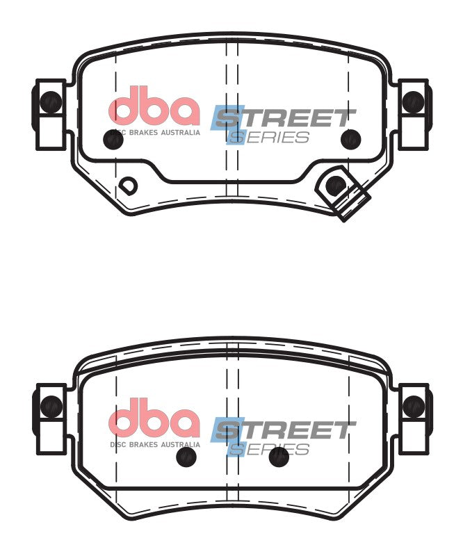 Placute Frana DBA Street Series Ceramic Spate Mazda Mazda 6 DB2425SS