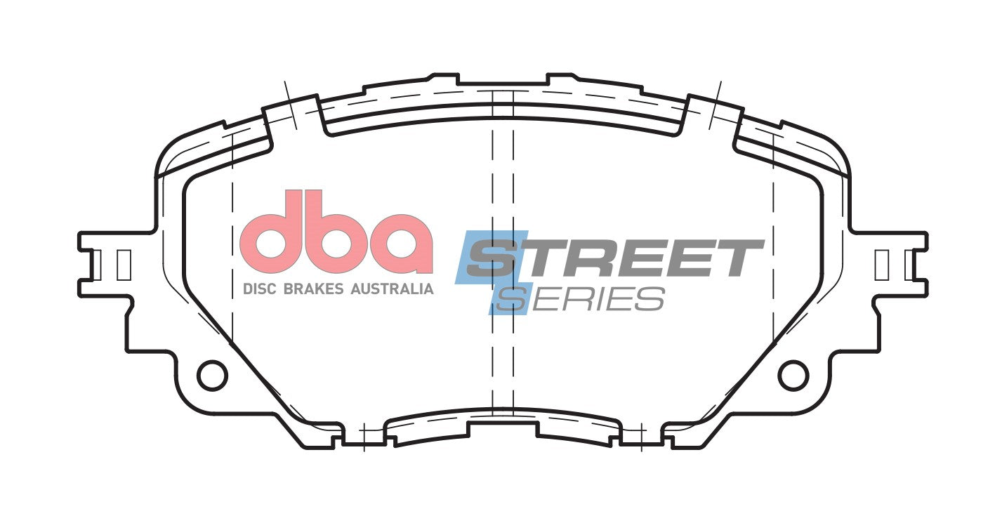 Placute Frana DBA Street Series Ceramic Fata Fiat/Mazda DB2441SS