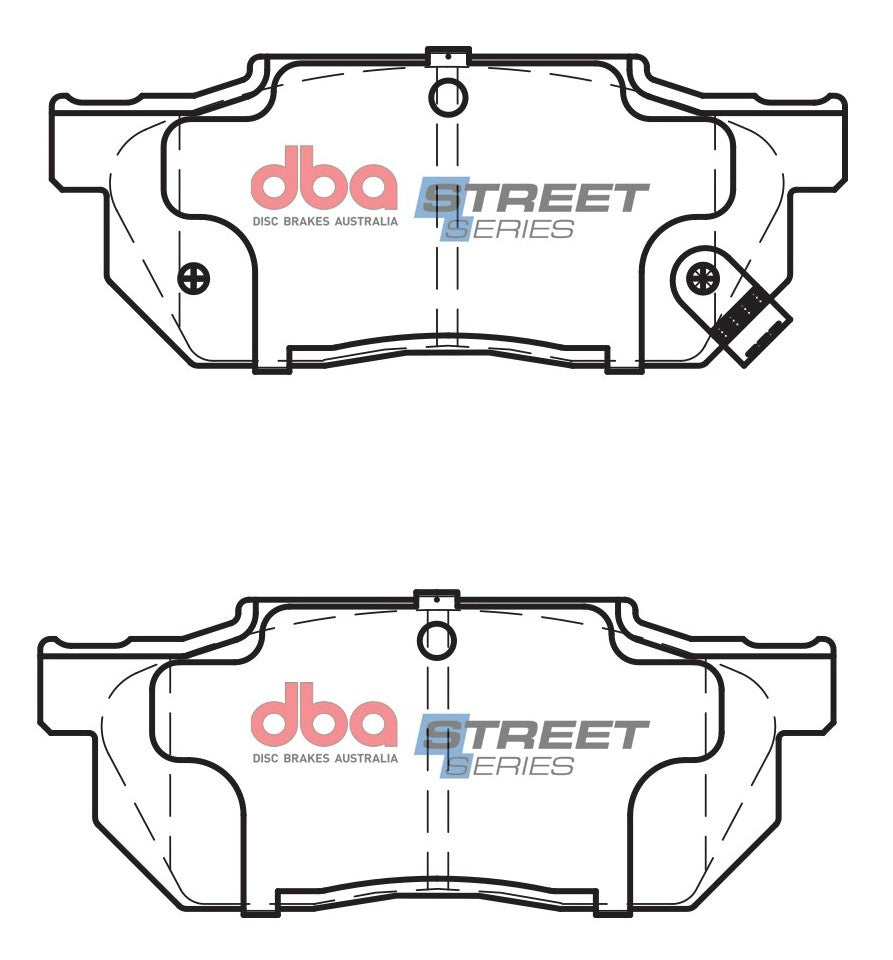 Placute Frana DBA Street Series Ceramic Fata Honda DB300SS