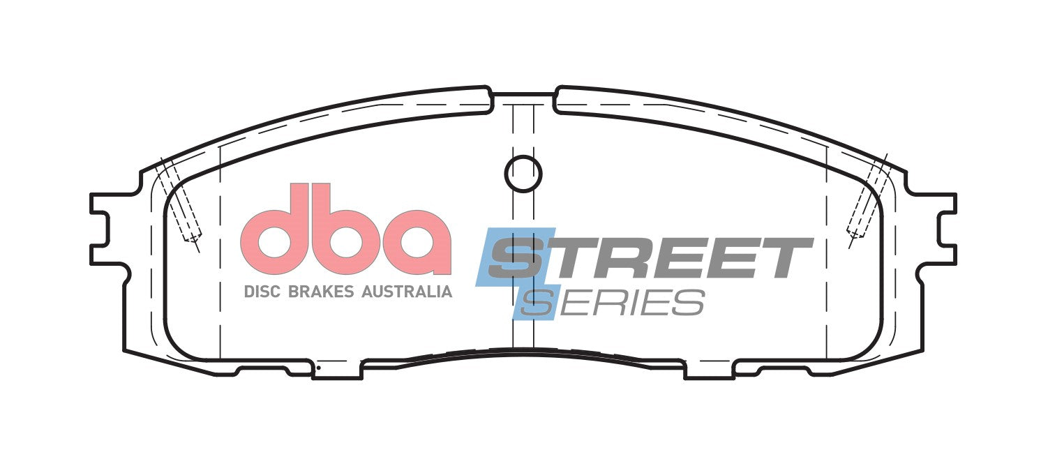 Placute Frana DBA Street Series Ceramic Spate Toyota Soarer / Toyota Supra DB413SS