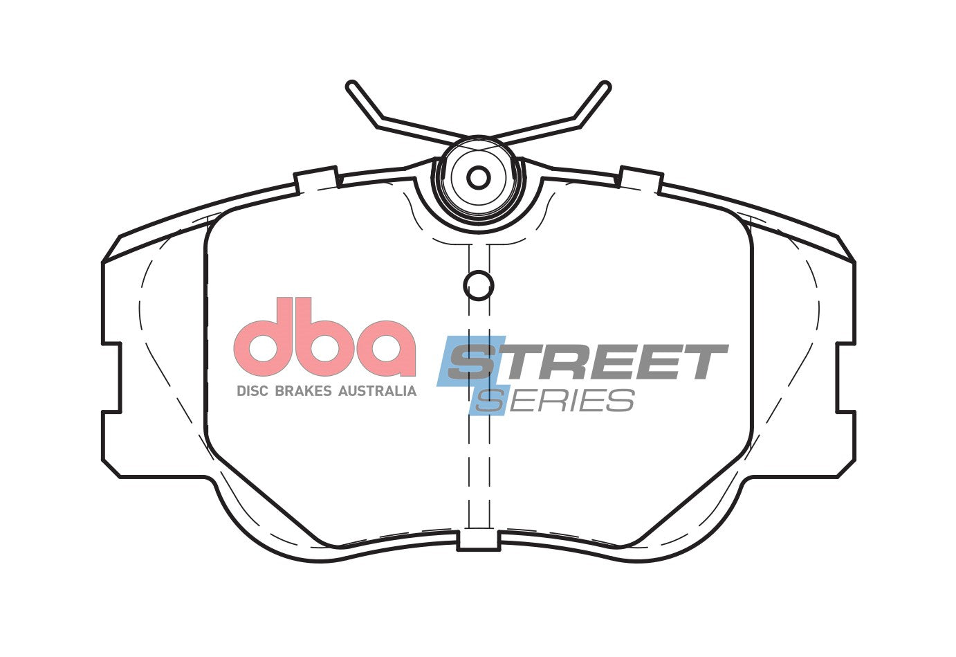 Placute Frana DBA Street Series Ceramic Fata Mercedes-Benz 190 / Mercedes-Benz E-Class DB425SS