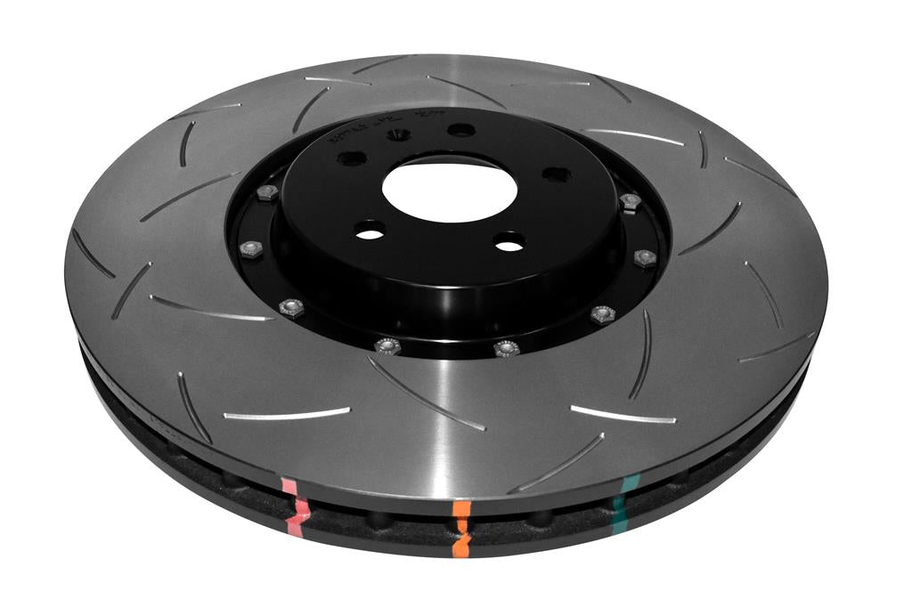 Disc Frana DBA 5000 Series T3 Slotted Black Hat Fata 380mm Audi A8 / Audi SQ5 DBA52774BLKS