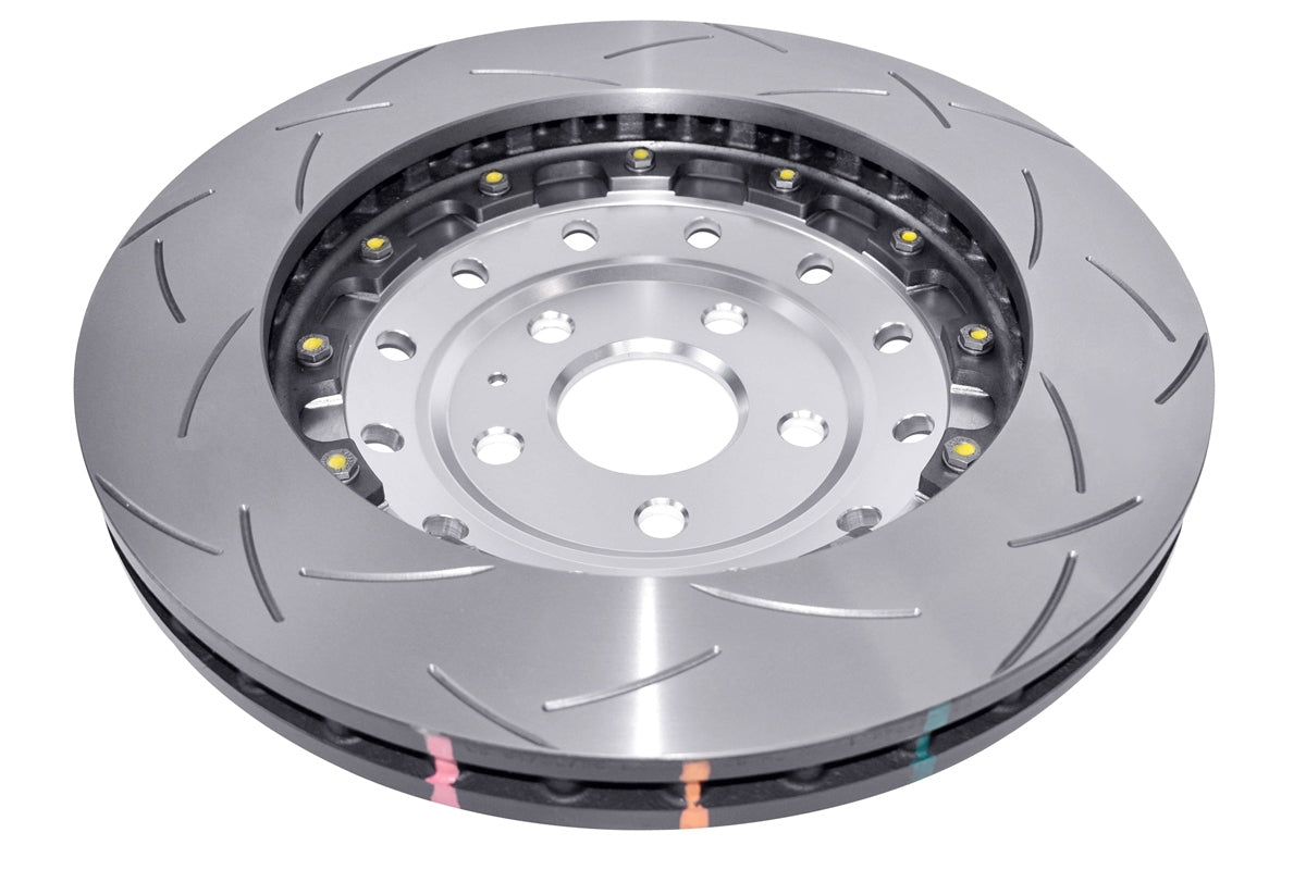 Disc Frana DBA 5000 Series T3 Slotted Silver Hat Fata 370mm Audi RS3 DBA52844SLVS