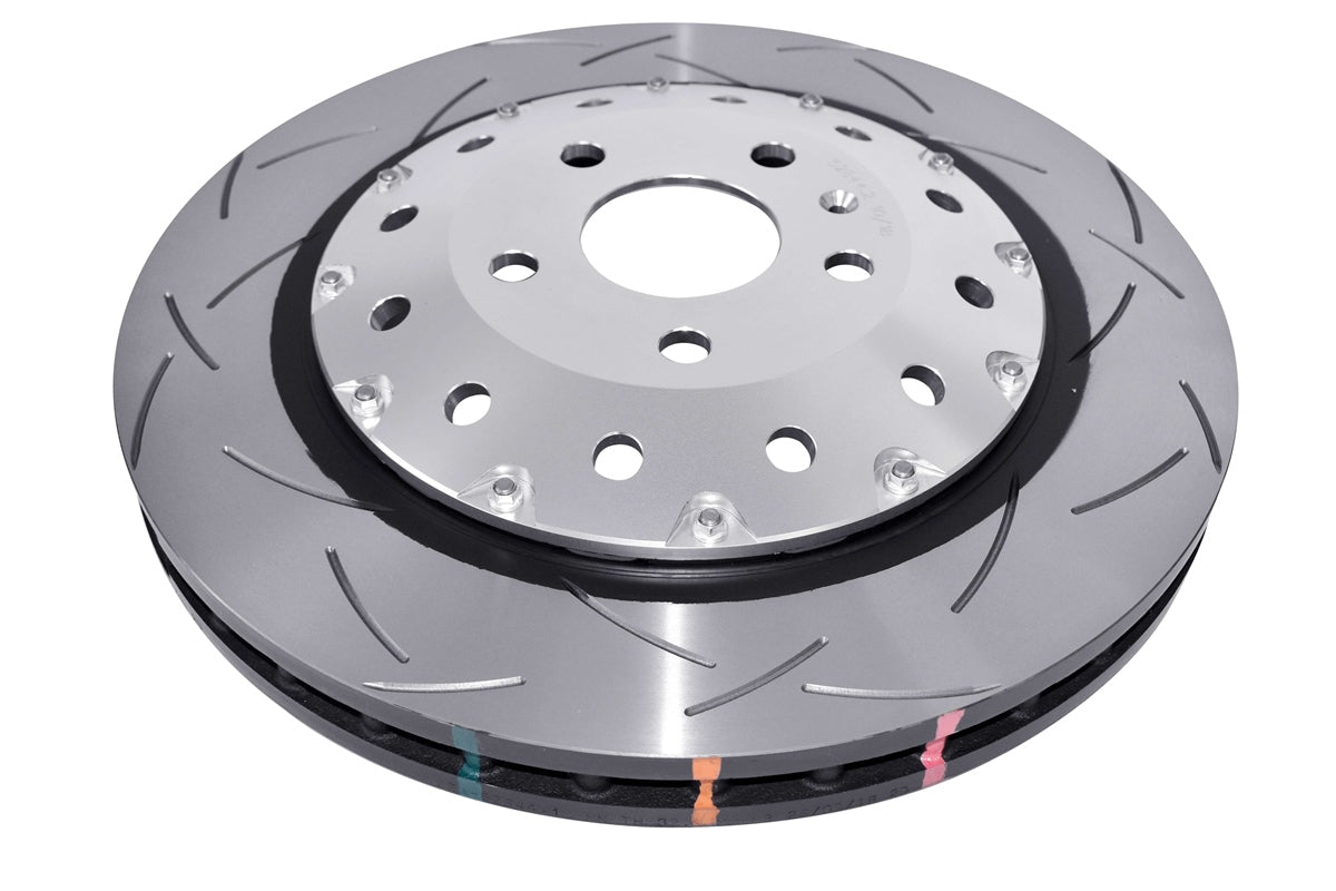 Disc Frana DBA 5000 Series T3 Slotted Silver Hat Fata 370mm Audi RS3 DBA52844SLVS
