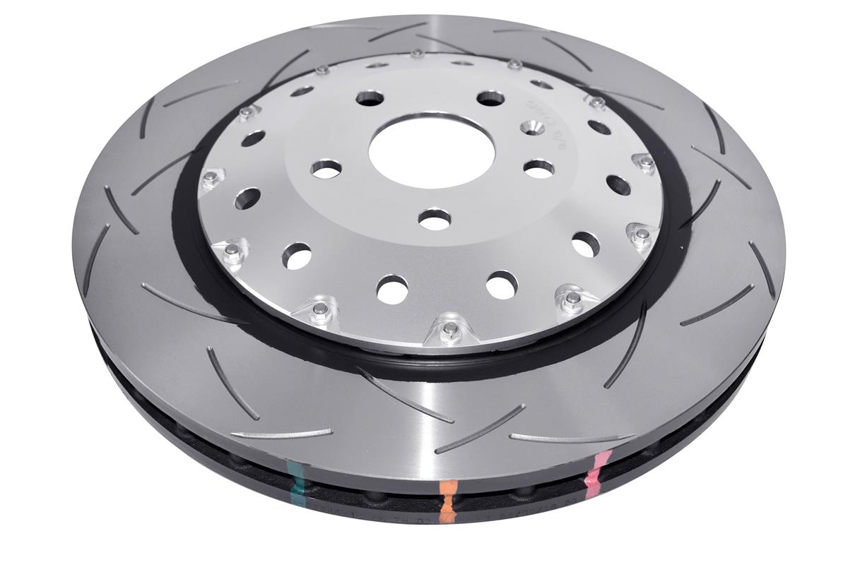 Disc Frana DBA 5000 Series T3 Slotted Silver Hat Fata 370mm Audi RS3 DBA53004SLVS