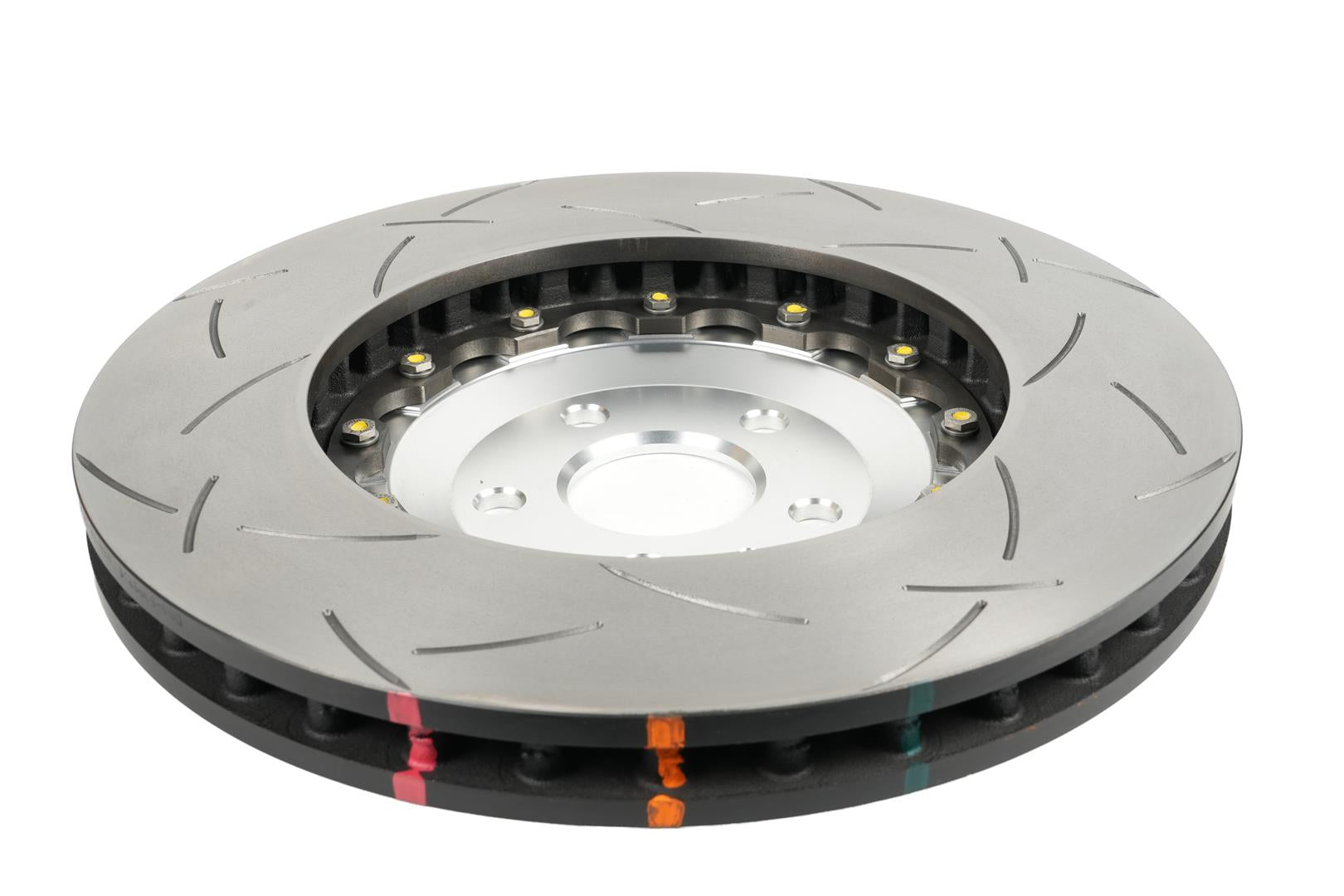 Disc Frana DBA 5000 Series T3 Slotted Silver Hat Fata 374mm Audi RS3 / Cupra Formentor / Cupra Terramar DBA53932SLVS
