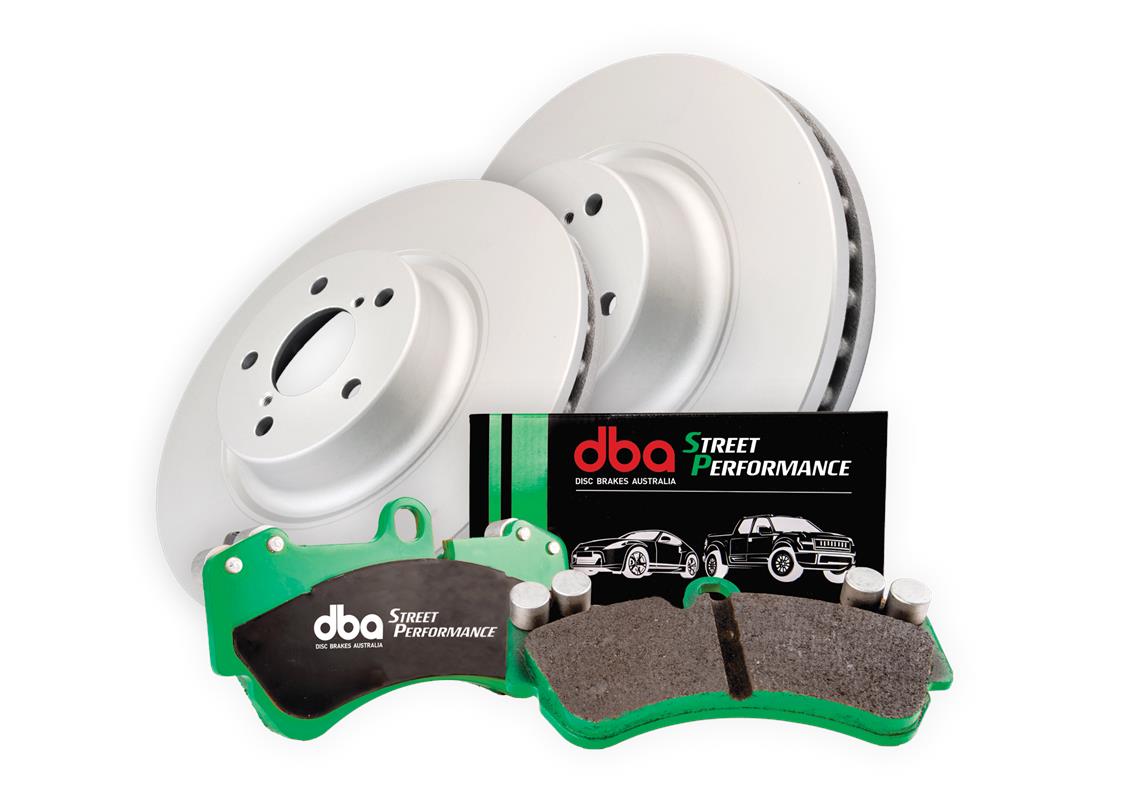 Placute Frana DBA Brake Kit Street Series En Shield Plain & Street Performance (2x DBA650E + DB1491SP) Fata Subaru/Toyota DBA650E-1491SP