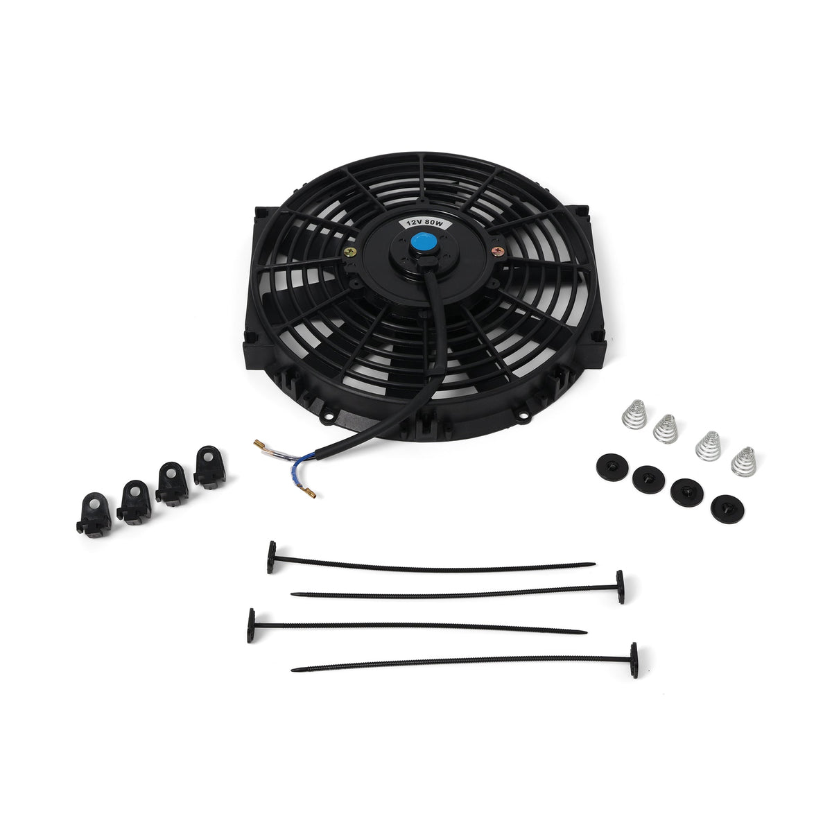 Electroventilator Slim Hybrid Racing - Honda CRX 88-91, Civic 01-20, Integra 02-06 si altele - HYB-FAN-01-10