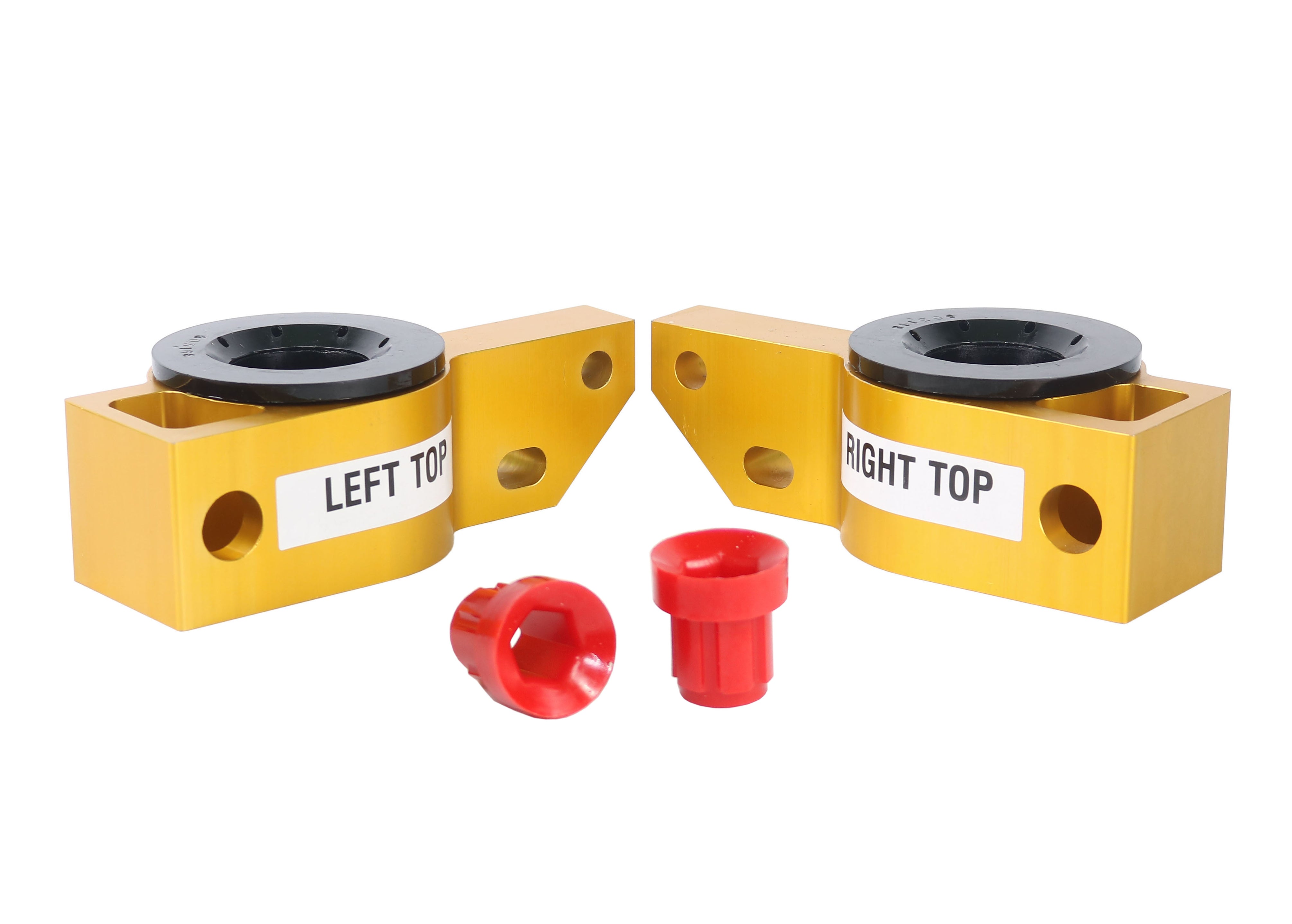 Set bucse brat suspensie inferior spate interior (decalaj dublu) Whiteline pentru Audi A3 / Seat Altea / Skoda Octavia / Vw Caddy - KCA316