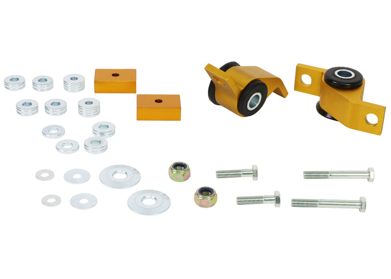 Set bucse brat suspensie inferior spate interior (decalaj dublu) Whiteline pentru Subaru Impreza - KCA359