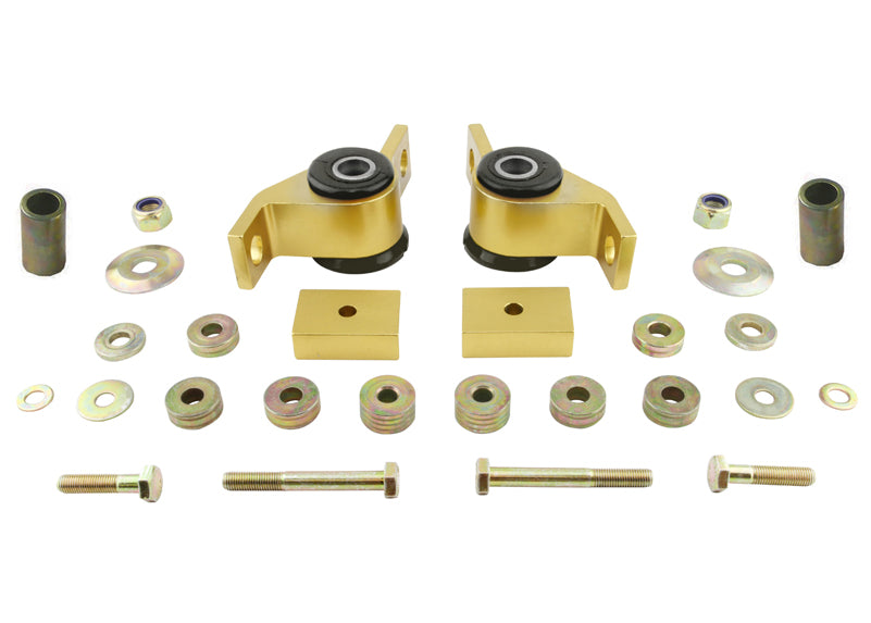 Set bucse brat suspensie inferior spate interior (decalaj dublu) Whiteline pentru Subaru Impreza - KCA362