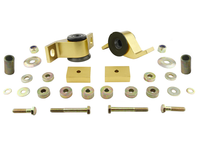 Set bucse brat suspensie inferior spate interior (decalaj dublu) Whiteline pentru Subaru Impreza - KCA362