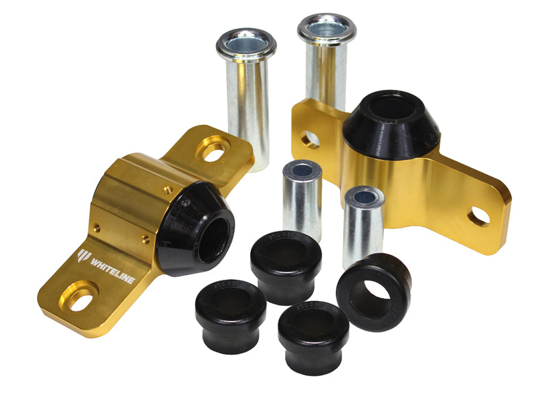 Set bucse brat suspensie inferior double offset Whiteline pentru Ford Mustang - KCA433