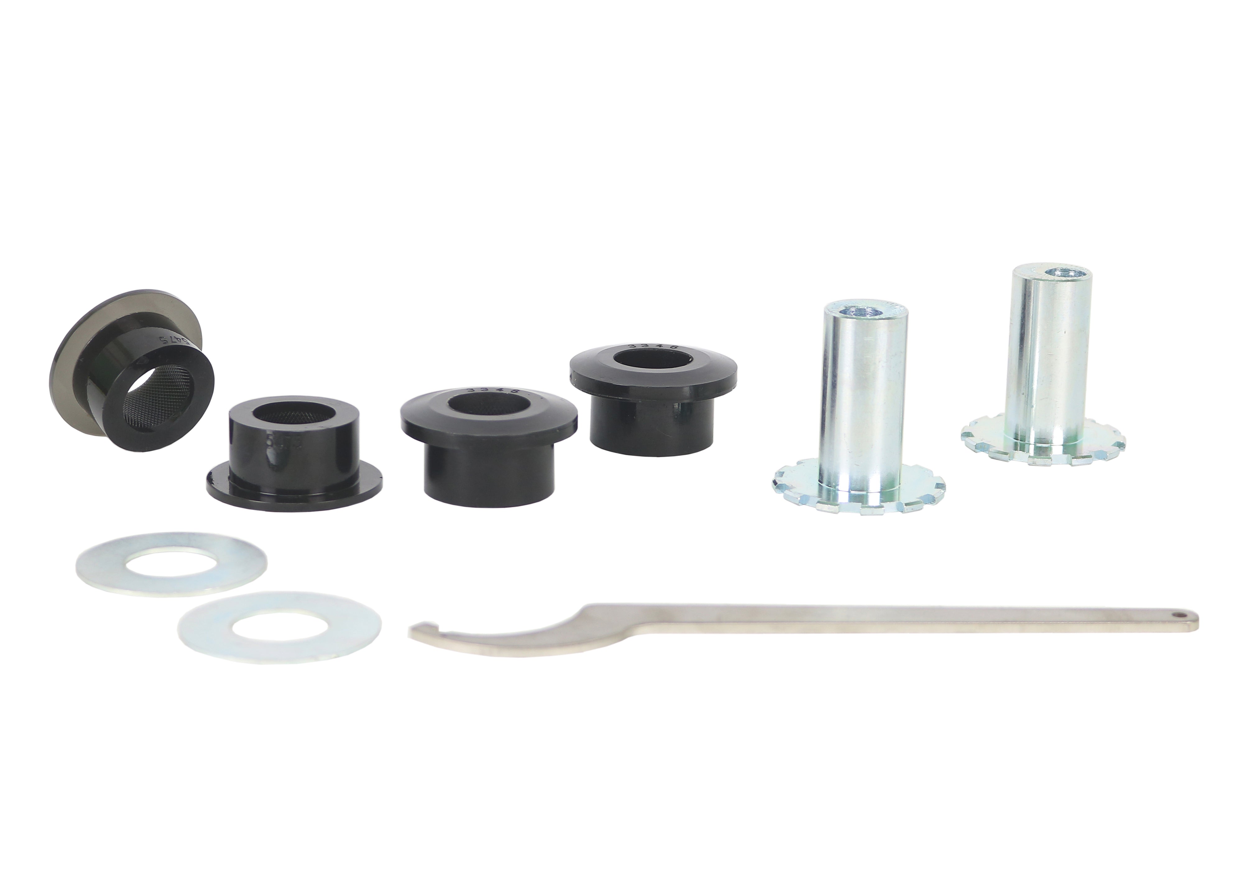 Set bucsi brat suspensie inferior fata interior (decalaj dublu) Whiteline pentru Audi A3 / Seat Altea / Skoda Octavia / Vw Beetle - KCA538