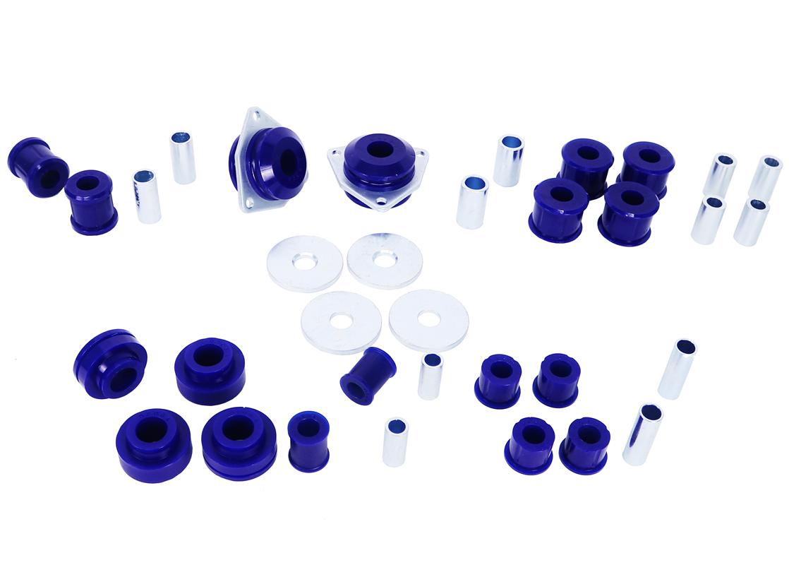 Set bucse brat tensiune si bara panhard SuperPro pentru Land Rover Defender - KIT043BK