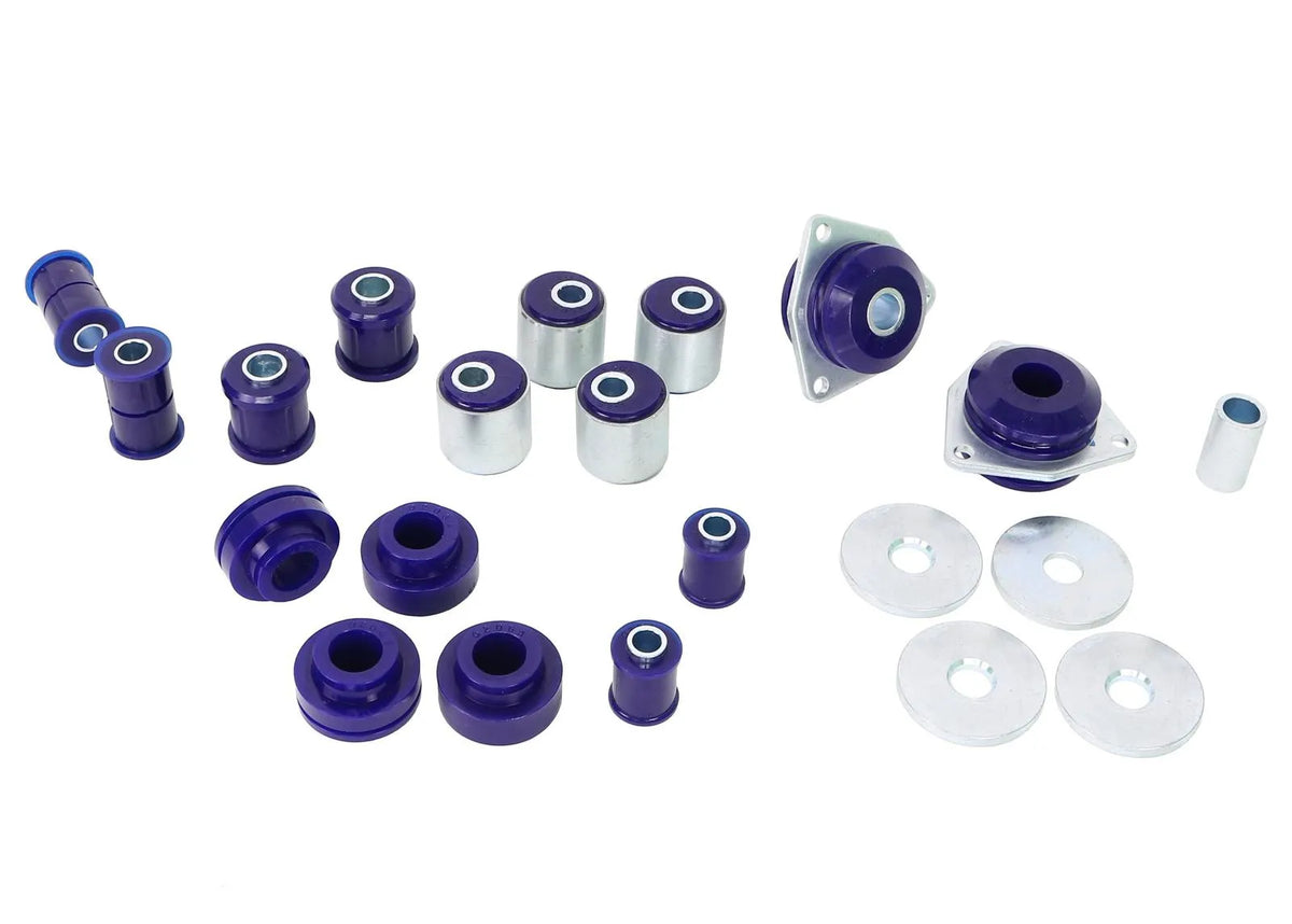 Set bucse brat tensiune si bara panhard cu corectie de caster SuperPro pentru Land Rover Defender - KIT043CADJK