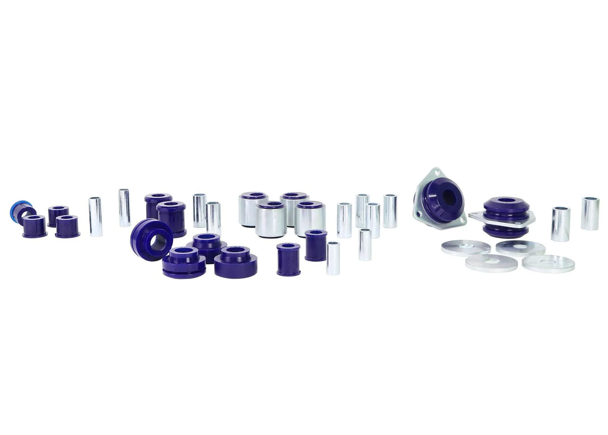 Set bucse brat tensiune si bara panhard cu corectie de caster SuperPro pentru Land Rover Defender - KIT043CADJK