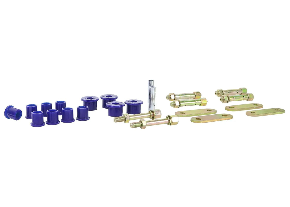 Set cercei arc lamelar cu gresor si bucse SuperPro pentru Isuzu D-Max - KIT070SK
