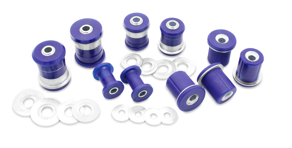 Set bucse brat suspensie si caseta directie inferior superior SuperPro pentru Toyota Fortuner si Hilux - KIT202K