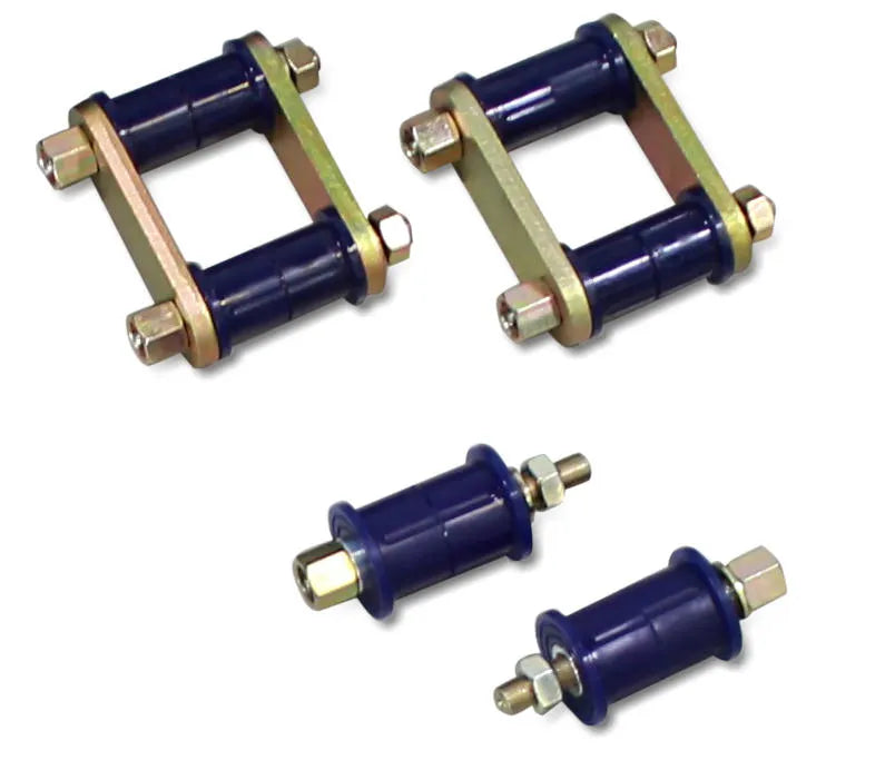 Set cercei arc lamelar cu gresor si bucse SuperPro pentru Nissan Navara - KIT211SK