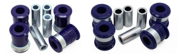 Set bucse brat suspensie inferior si superior fata interior SuperPro pentru Nissan Navara - KIT5153FK
