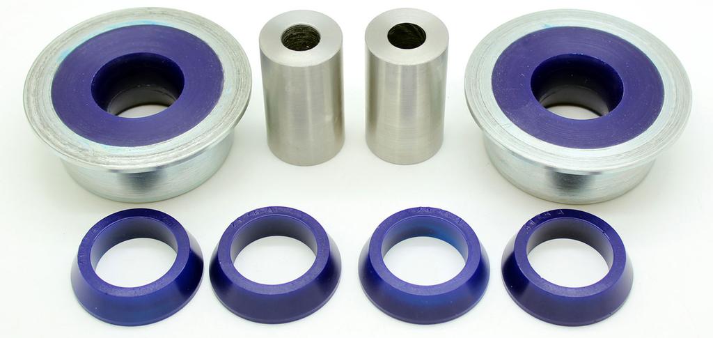 Set bucse brat suspensie inferior fata SuperPro pentru Audi, Seat, Skoda si Volkswagen - KIT5360CAK