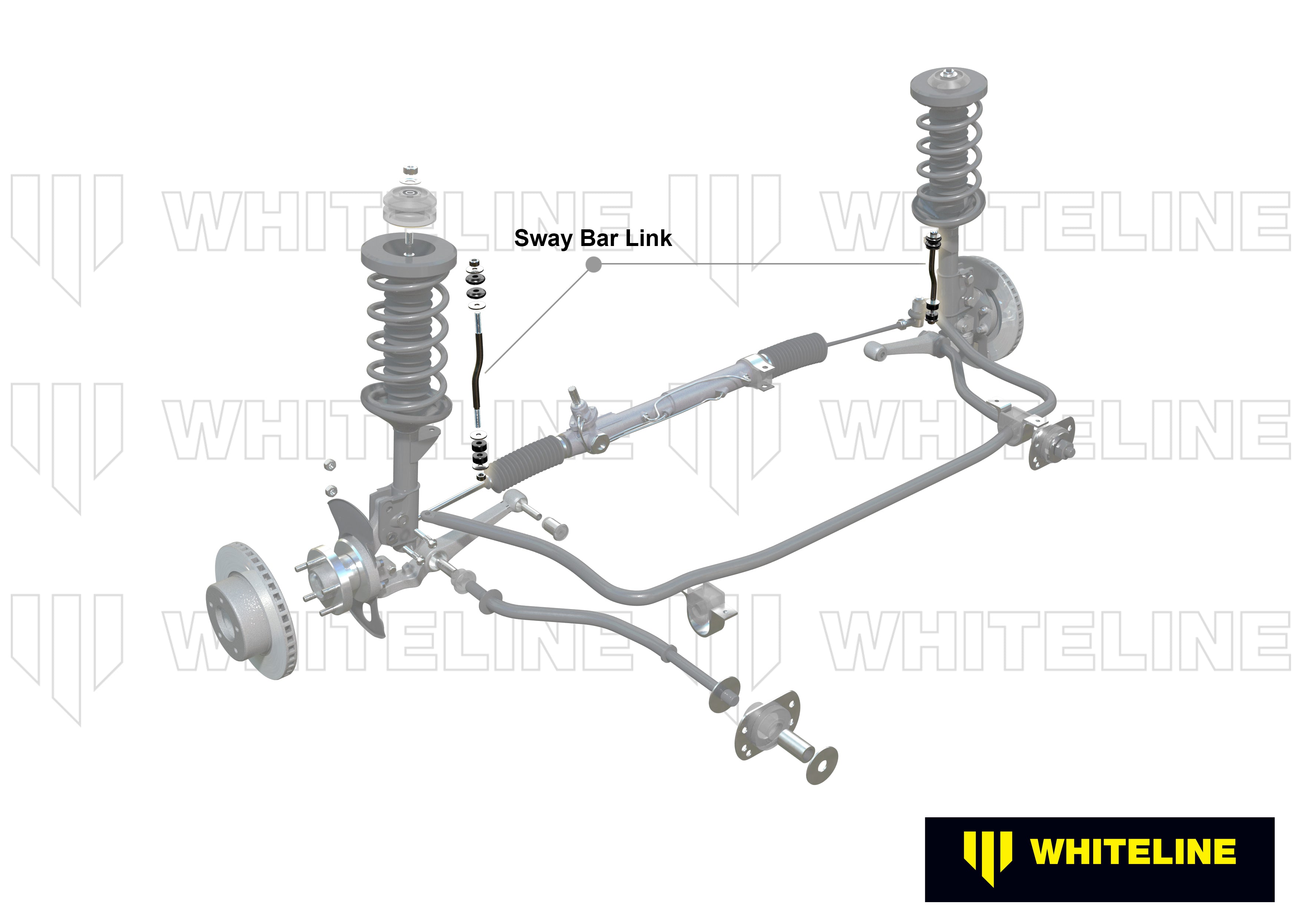 Set bielete antiruliu Whiteline pentru Hyundai I20 / Kia Rio / Universal Products Sway Bar Products - KLC140-215