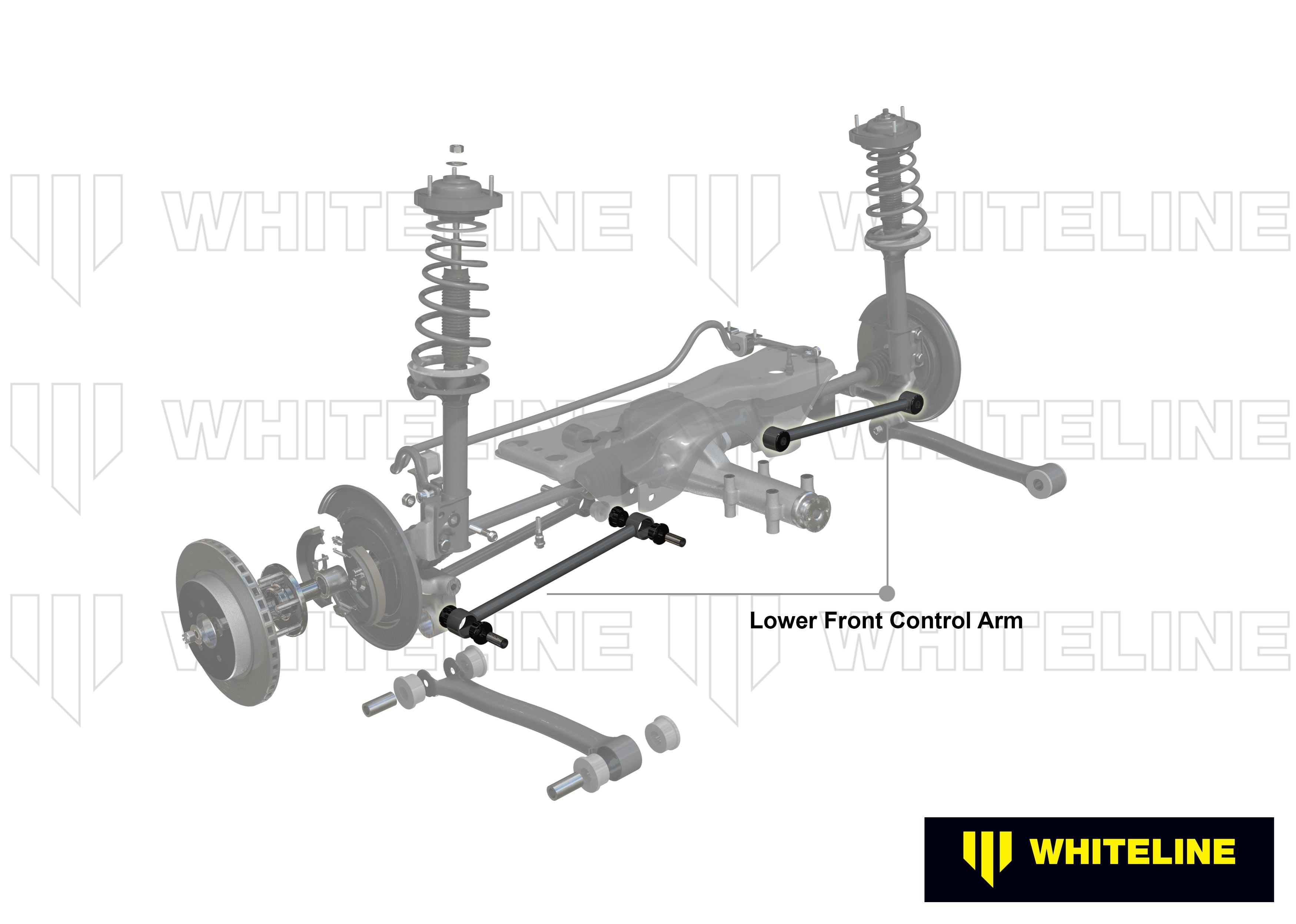 Brat suspensie inferior front brat complet Whiteline pentru Honda Civic - KTA260