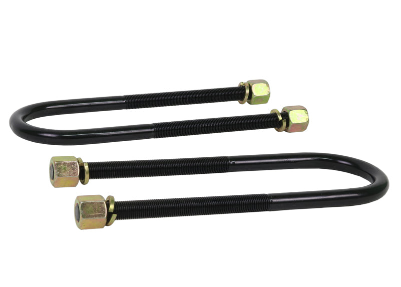 Set bride arc lamelar (u-bolts) Whiteline pentru Chevrolet Colorado / Isuzu D-Max / Toyota Hilux / Universal Products U Bolts - KUB105