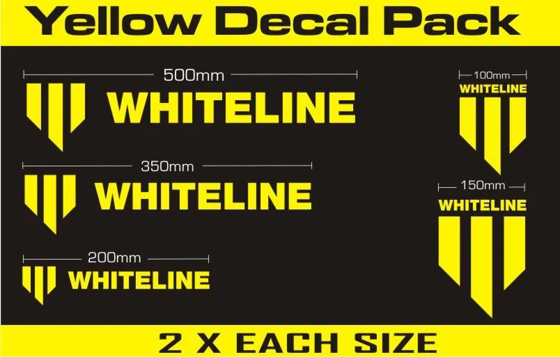 Set autocolante Whiteline pentru Merchandise Decals - KWM001