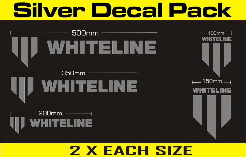 Set autocolante Whiteline pentru Merchandise Decals - KWM003