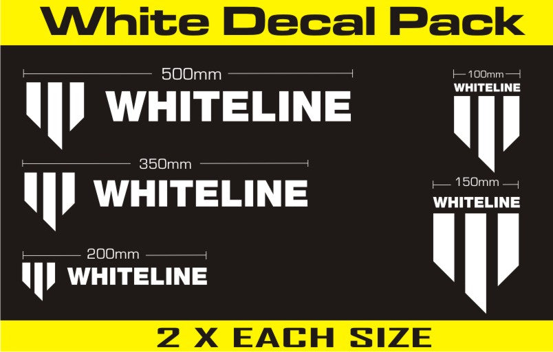 Set autocolante Whiteline pentru Merchandise Decals - KWM004