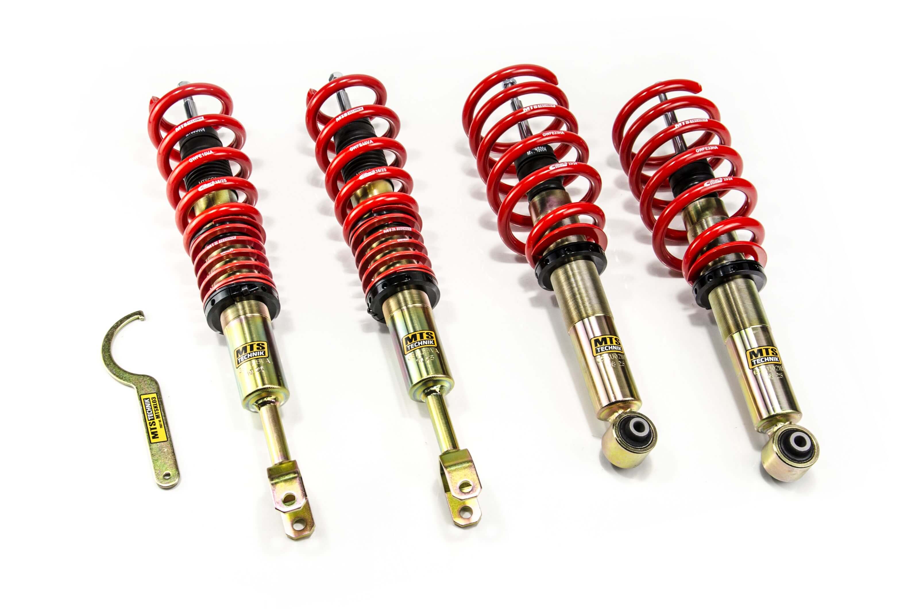 Suspensie Reglabila Coilover MTS Technik Street pentru Audi A6 C5 (4B), A6 C5 Avant (4B) / Volkswagen PASSAT B5 (3B2), PASSAT B5 Variant (3B5) si altele - MTSGWAU27