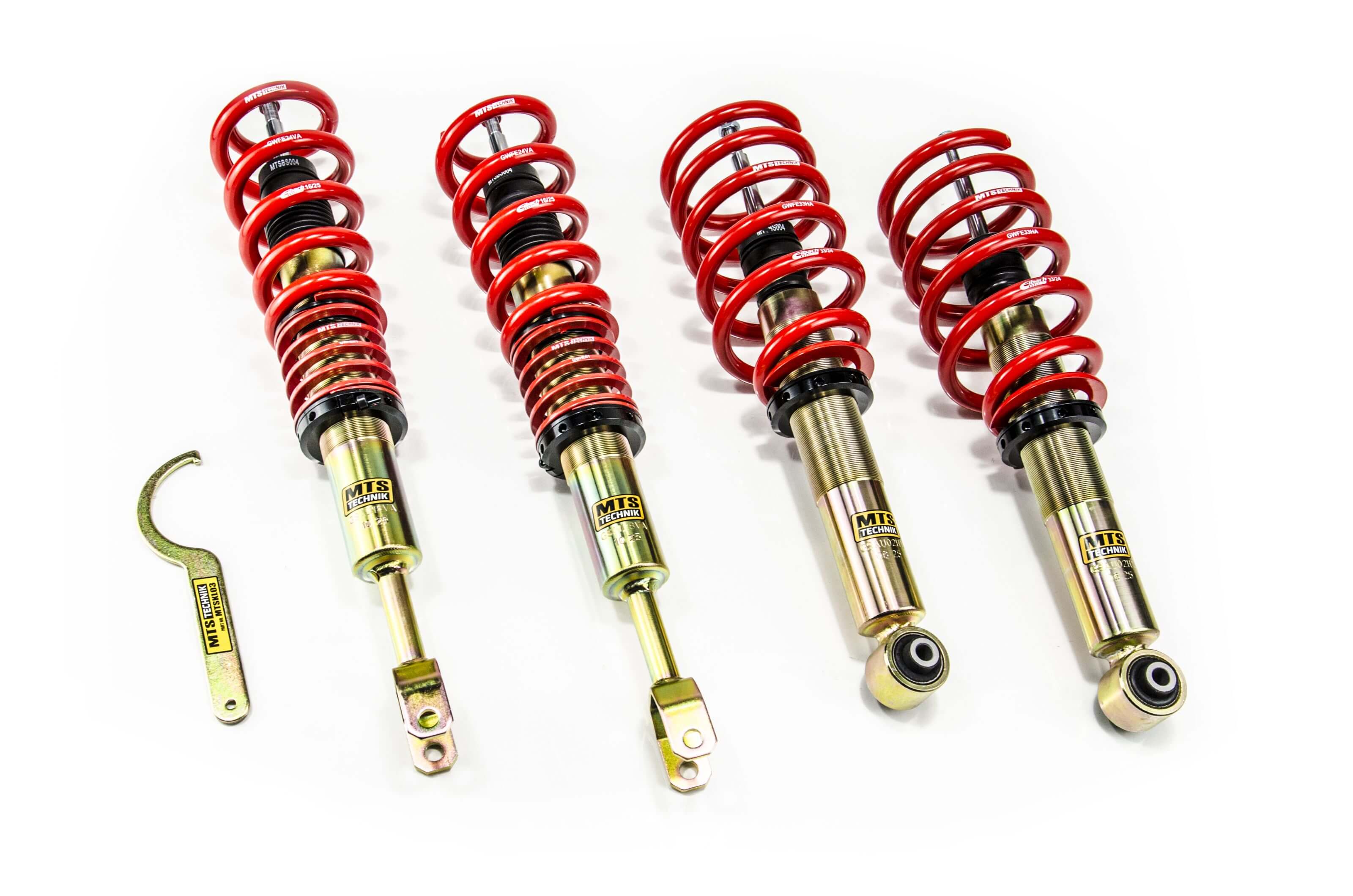 Suspensie Reglabila Coilover MTS Technik Street pentru Audi A6 C5 (4B), A6 C5 Avant (4B) / Volkswagen PASSAT B5 (3B2), PASSAT B5 Variant (3B5) si altele - MTSGWAU28