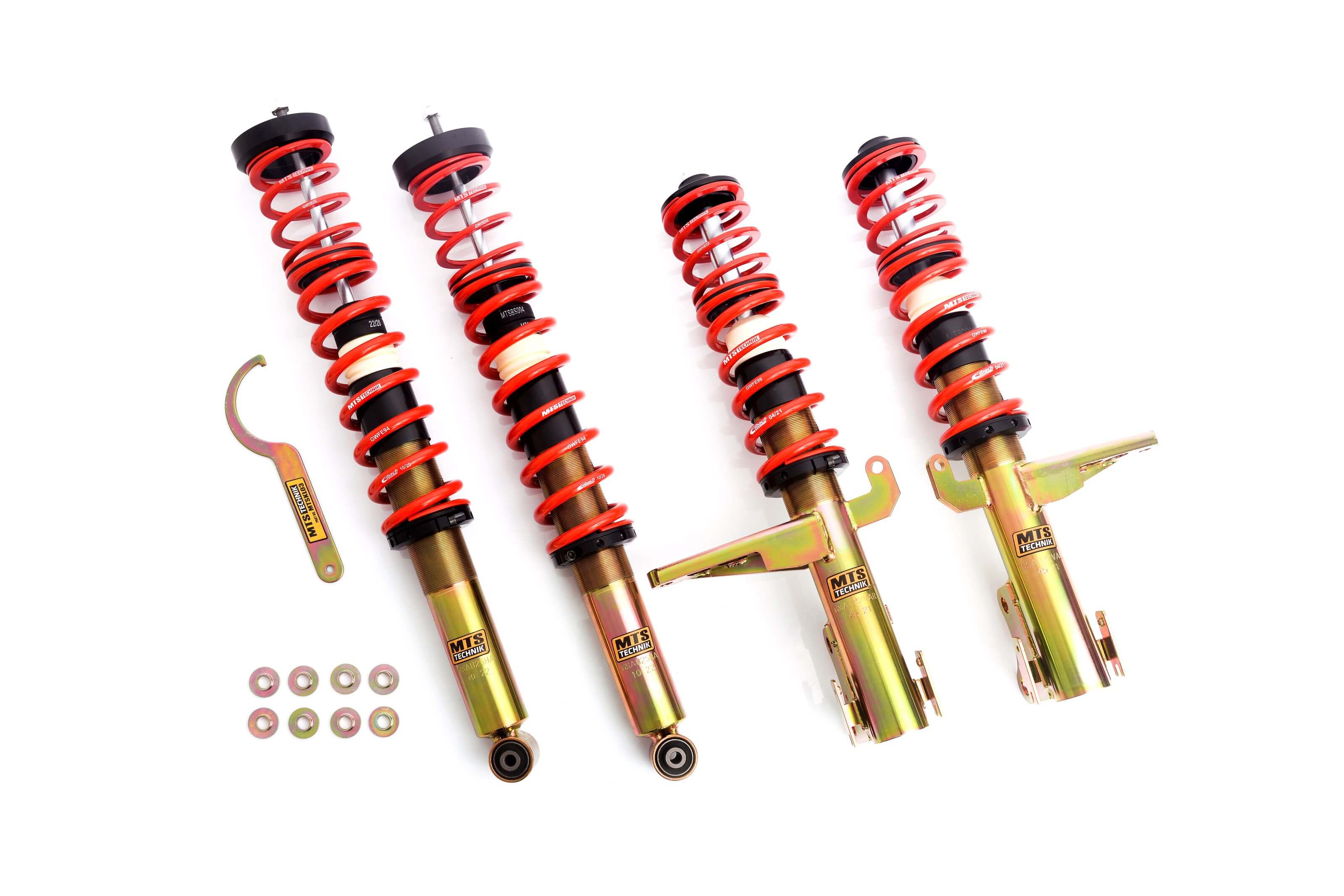 Suspensie Reglabila Coilover MTS Technik Street pentru Audi 80 B3 Saloon (89/8A), 90 B3 (89/8A) si altele - MTSGWAU30