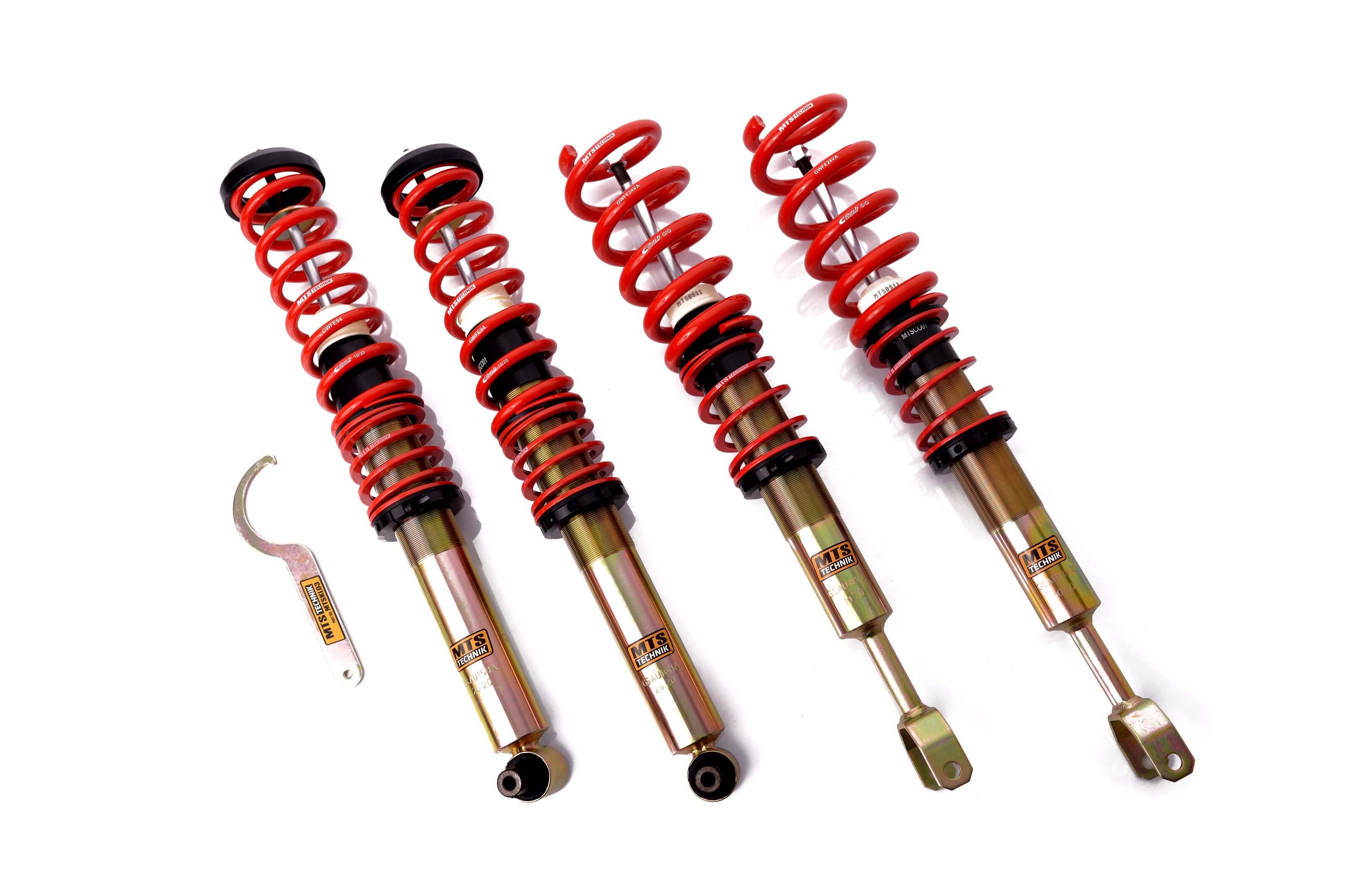 Suspensie Reglabila Coilover MTS Technik Stance pentru Audi A4 B5 (8D), A4 B5 Avant (8D) - MTSGWAU52-S