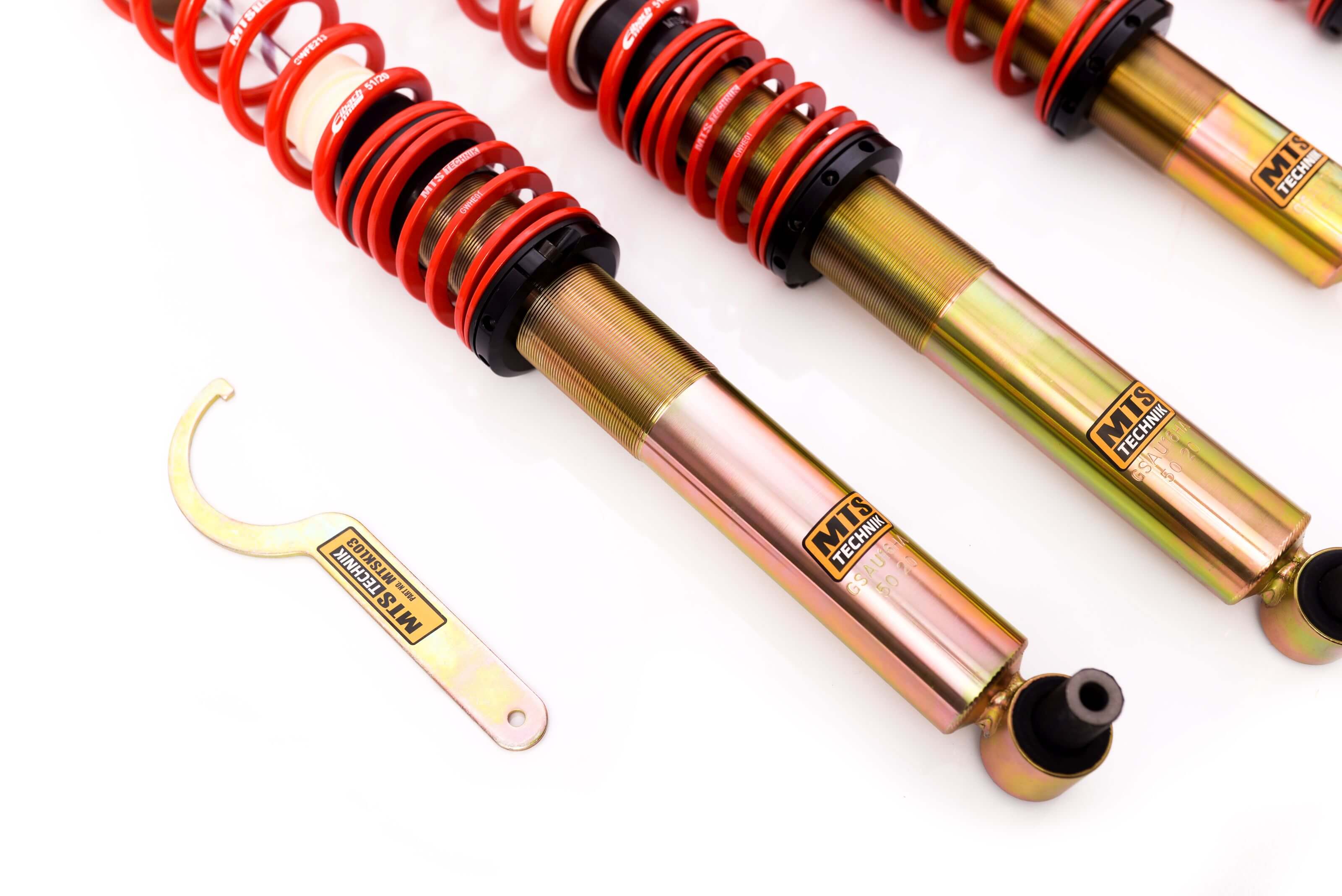 Suspensie Reglabila Coilover MTS Technik Comfort pentru Audi A4 B5 (8D), A4 B5 Avant (8D) - MTSGWAU53-C